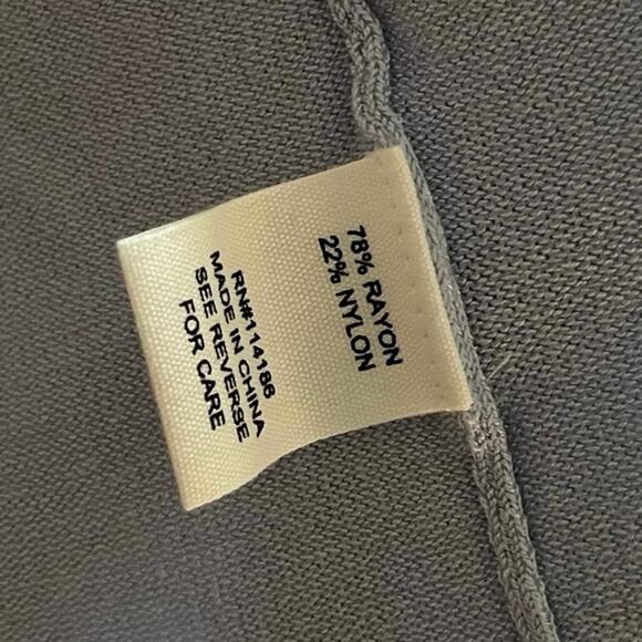 Willow Drive Women's‎ L Navy Blue Dip Dye Sweater Tie-Hem Casual Colorful - Picture 5 of 5